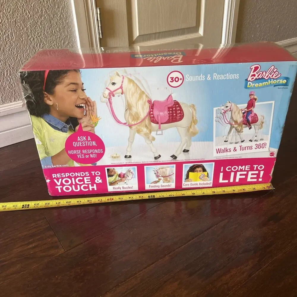 Mattel BARBIE Dream Horse VOICE ACTIVATED Blonde Barbie Doll Set NIB NEW Blonde